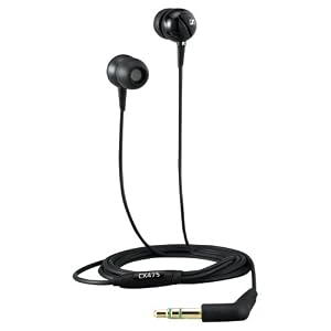 Sennheiser CX 475 Premium Earbuds Black