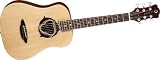 Luna Guitars Safari Dolphin 3/4 Size Travel Acoustic Guitar