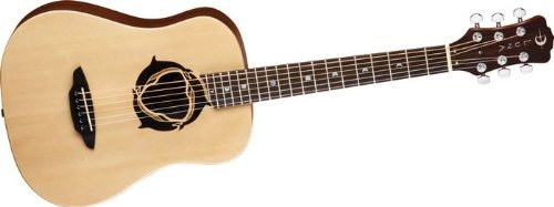 Luna Guitars Safari Dolphin Acoustic Guitar