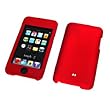 RED RUBBERIZED SNAP ON HARD SKIN FACEPLATE COVER CASE FOR APPLE IPOD TOUCH ITOUCH 2ND GEN 3RD GEN + PREMIUM PRECUT LCD SCREEN GUARD RED RUBBERIZED SNAP ON HARD SKIN FACEPLATE COVER CASE FOR APPLE IPOD TOUCH ITOUCH 2ND GEN 3RD GEN + PREMIUM PRECUT LCD SCREEN GUARD