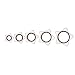 Cuisipro Snap Fit Cookie Cutters Set of 5, Star Shapes