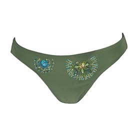 Buy 99 Degrees Colorful Beading Bikini Swimsuit Bottom by 99 degrees