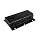 IWI Steel Face Rubber Dock Bumper, Rectangular, Laminated, Vertical Mount, 6 Holes, 20" Length, 11" Width, 4" Depth