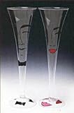 LOLITA Love My CHAMPAGNE GLASS Champagne Lovers Set of 2 FLUTES New!