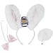 Bunny Rabbit Headband, Tail and Bowtie Costume Set [Toy]