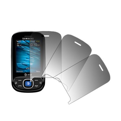 3 Pack of Premium Crystal Clear Screen Protectors for Samsung Strive A687 [EMPIRE Packaging]