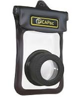 DicaPac WP410 160x105mm Small Zoom Alfa Waterproof Digital Camera Case with Optical Lens (Clear)