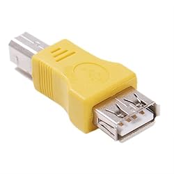 USB Type A Female to USB Type B Male Adapter