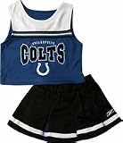 Reebok Two Piece Indianapolis Colts NFL Cheerleader Uniform Set (Size 4 to 6X)
