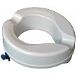 Senator 2" Ergonomic ABS Plastic Raised Toilet Seat