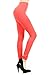 NOTOE Solid Color Seamless Legging with 3 Inch Height Waist Band