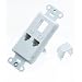 On-Q / Legrand WP1000-WH Phone/Data Standard Strap,  3 Ports Phone/Data/Blank, White