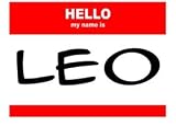 HELLO my name is LEO T-Shirt (Various Colors Available)