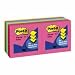 3M Post-it 3 x 3 Inch Note Refills, Ultra Colors, 100 Sheets 12 Pack (330-12AU)
