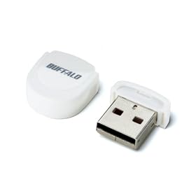 BUFFALO �}�C�N��USB�������[ �z���C�g 8GB RUF2-PS8G-WH