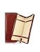 Pratesi Brunelleschi Dark Brown Italian Leather Tie Case
