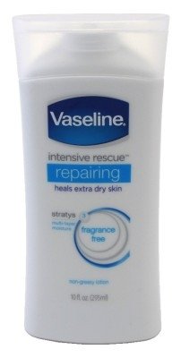 Vaseline Intensive Care Advanced Repair Lotion Fragrance Free 10oz (3 Pack)