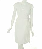 Calvin Klein Cap Sleeve Wrap Around Dress