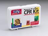 2-person CPR kit: 2 CPR one-way valve faceshields- 4 exam quality gloves- 2 personal antimicrobial wipes & 1 b At Home Emergency