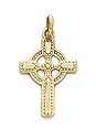 14k Small Celtic Cross Pendant