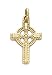 14k Small Celtic Cross Pendant