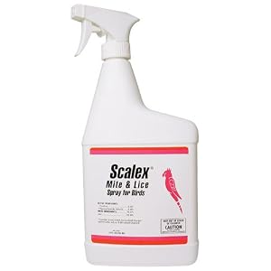 Scalex for Birds – Mite & Lice Spray – 32 ounce