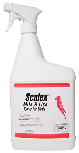 Scalex for Birds - Mite & Lice Spray - 32 ounce 