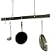 Enclume PR18-72-HS 72-Inch Offset Bar Premier Ceiling Rack, Hammered Steel