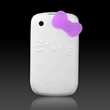 Hello Kitty White Silicone w bow (bow color may vary) "Flexa" silicone case ....