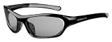Ryders Eyewear Endorphin Sunglasses, Gloss Black Frame With Grey Photochromatic Lens
