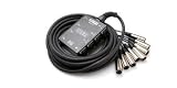 Hosa SH8X0 Little Bro 8 Channel XLR Sub Snake 25 Ft