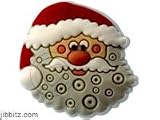 Santa Claus Jibbitz Crocs Shoe Charm for Christmas
