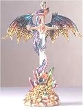 Multicolored Metallic Dragon with Sword