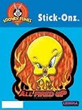 Tweety All Fired Up Holographic Decal