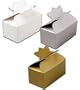 Truffle Boxes 4/pkg-silver