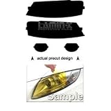 Audi A3 (06-08) Headlight Vinyl Film Covers by LAMIN-X ( Yellow ) by Lamin-x