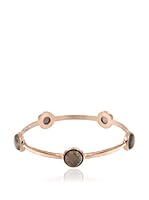 Perlaviva Brazalete Bronze Mother Of Pearl Doublet Rosado / Negro