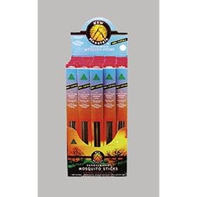 Click here to buy 21ST CENTURY NM50 NEW MOUNTAIN MOSQUITO STICKS SANDALWOOD GERANOIL by 21st Century.