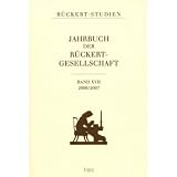 Jahrbuch der R&uuml;ckert-Gesellschaft 2006/2007 - Hartmut Bobzin, Ralf G. Czapla, York-Gothart Mix
