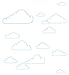Wall Hugs Cloud Wall Decal Wall Hugs Cloud Wall Decal