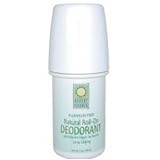 Desert Essence Deodorant, Natural Roll-On, 2-Ounces (Pack of 4)