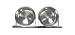 Lucky Dog CL71121 Static 2-Bowl System