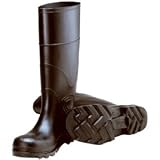 SZ11 BLK STL Toe Boots