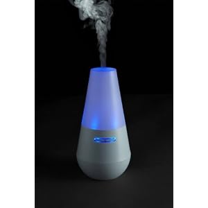 ENSO Aroma Diffuser - BLUE light, white body - Ultrasonic, Aromatherapy, Ioniser