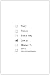 Sorry Please Thank You: Stories