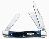 Case Pocket Knives Blue Bone 3Bld Case Knife 02801 by W.R.CASE & SONS