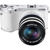 Samsung NX300 Smart Wi-Fi Digital Camera Body & 20-50mm Lens (White)