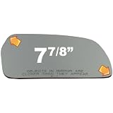 1989-1998 GEO TRACKER Convex, Passenger Side Replacement Mirror Glass by Automotive Mirror Glass