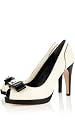 Posh Black and White Peep