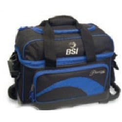 BSI 2 Ball Roller Bowling Bag Blue/Black